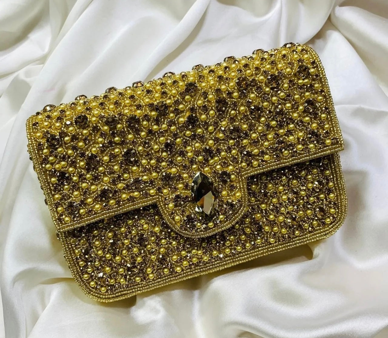 Stunning clutch bag