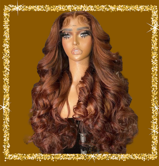 Lalia 13x6 brown frontal Brazilian lace wig