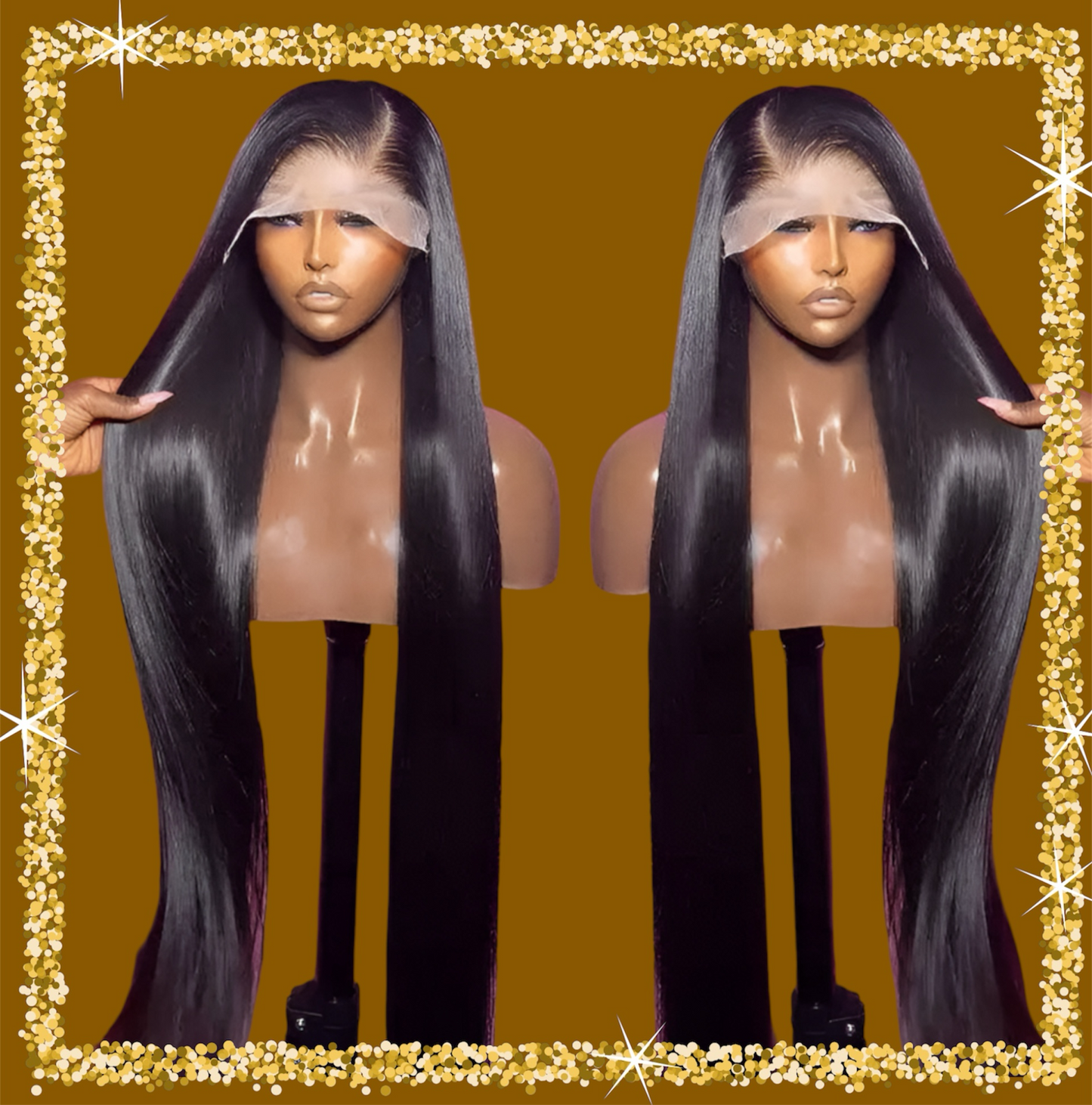 Bone straight raw virgin human Hair