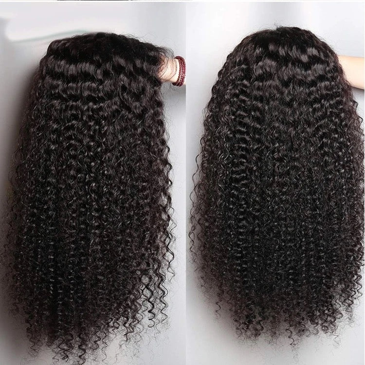 Kinky curly 13 x 4 lace wig