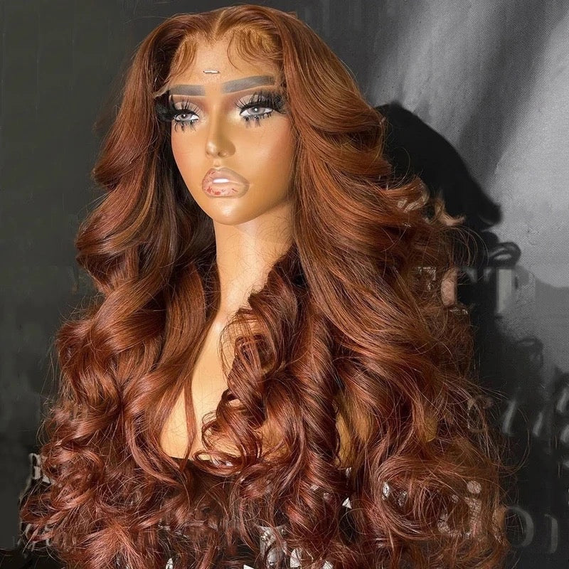 Lalia 13x6 brown frontal Brazilian lace wig