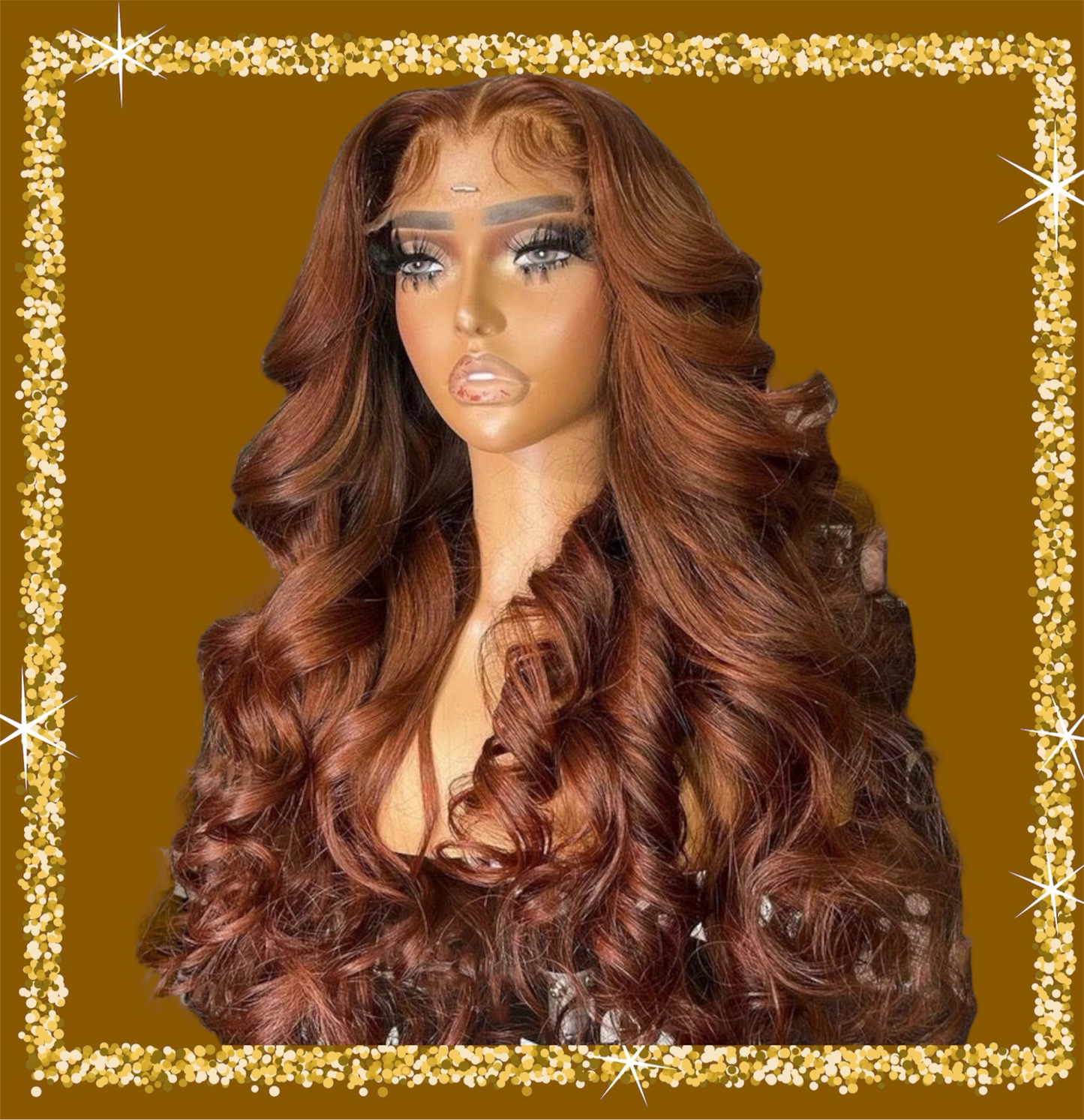 Lalia 13x6 brown frontal Brazilian lace wig