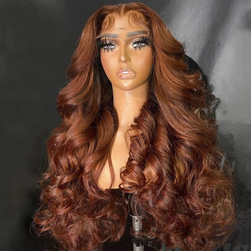 Lalia 13x6 brown frontal Brazilian lace wig