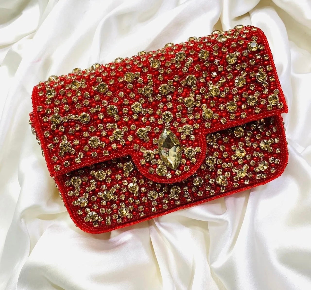 Stunning clutch bag