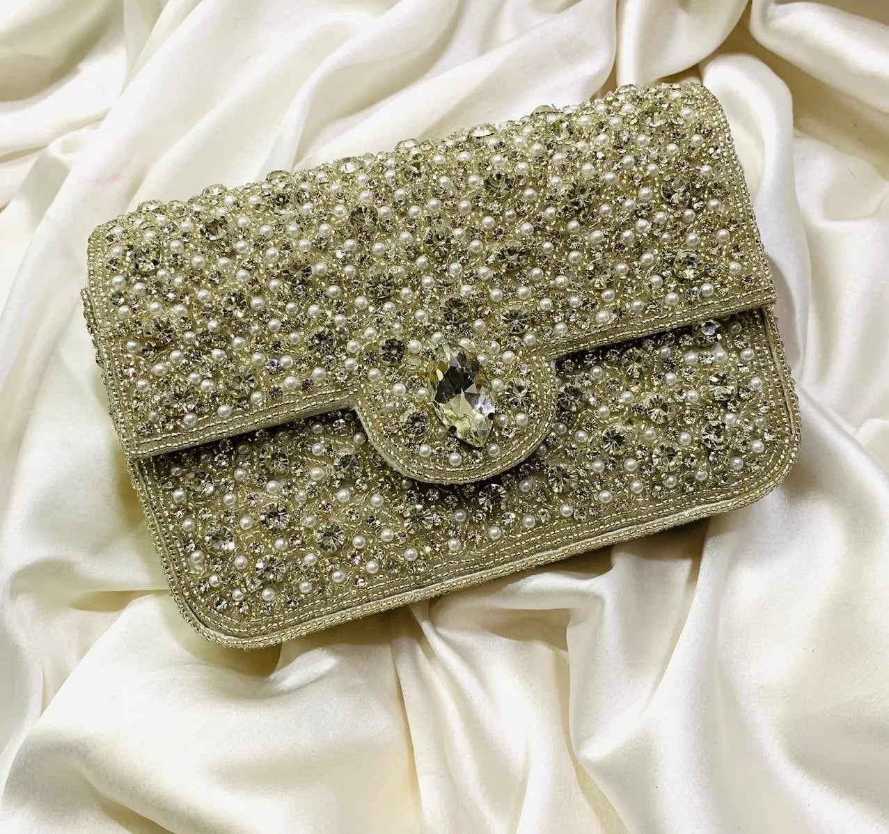 Stunning clutch bag