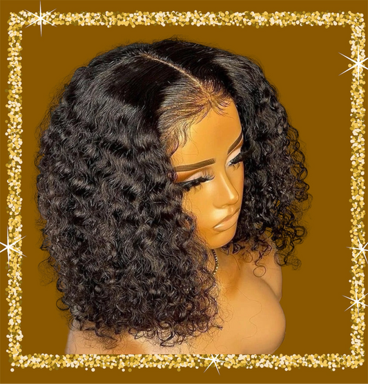 Curly Brazilian lace wig