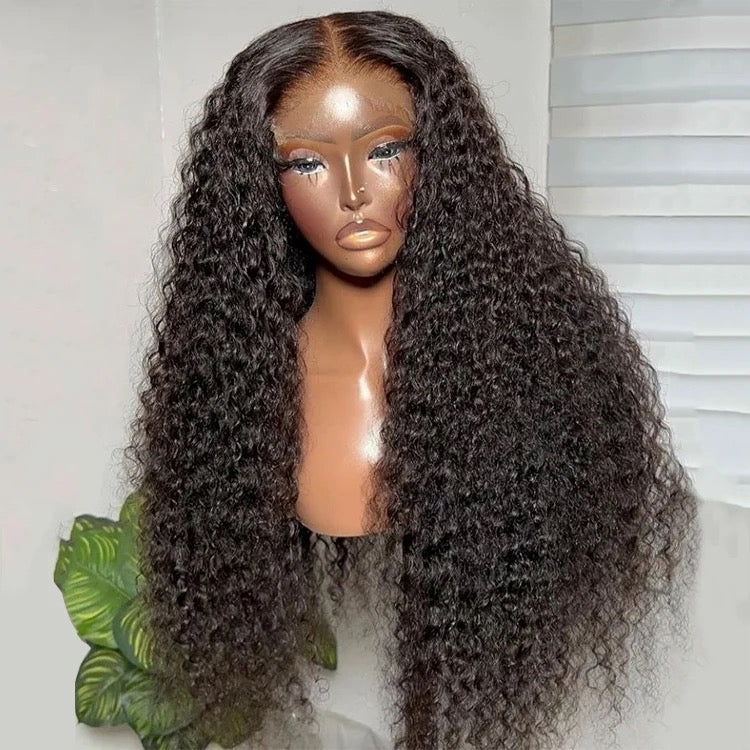 Kinky curly 13 x 4 lace wig