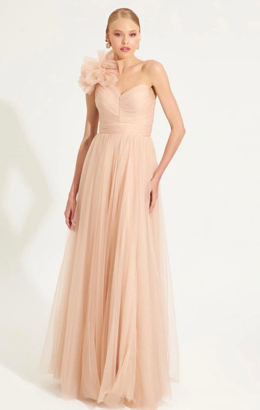 One shoulder Evening Gown